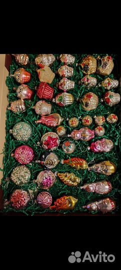 Елочные игрушки СССР