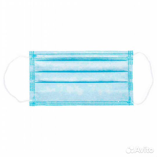 Маска 3-слойная медицинская, #370371