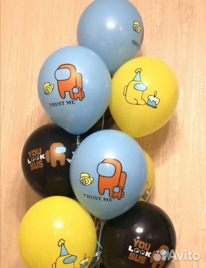 Воздушные шары набор 10шт новые