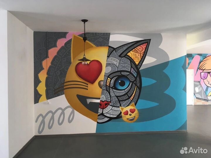 Роспись стен и граффити пенза