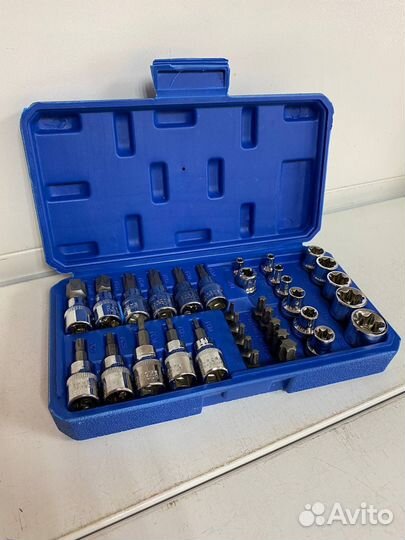 Набор головок торкс torx 3/8