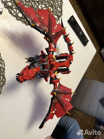 Lego ninjago 70653 первый борн кайя красный дракон