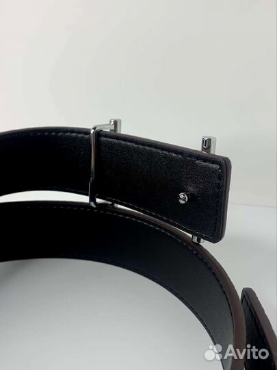 Ремень. Hermes,серый, новый в упаковке