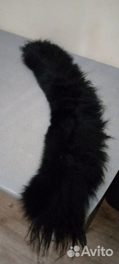 Воротник меховой съёмный