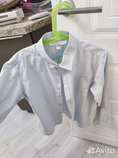 Рубашки школьные 10-12 лет