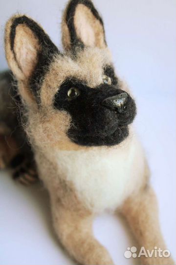 Немецкая овчарка ручная работа