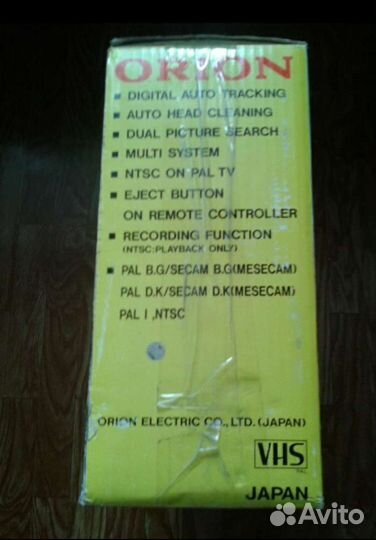 Видеомагнитофон Орион