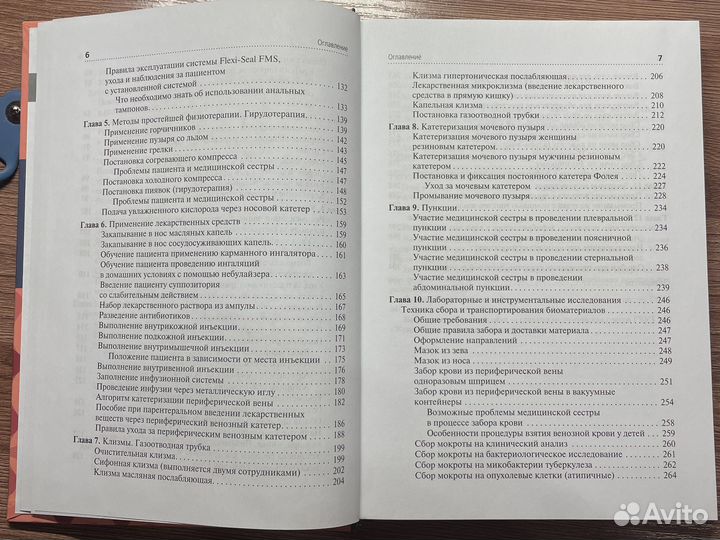 Алгоритмы манипуляций сестринского ухода