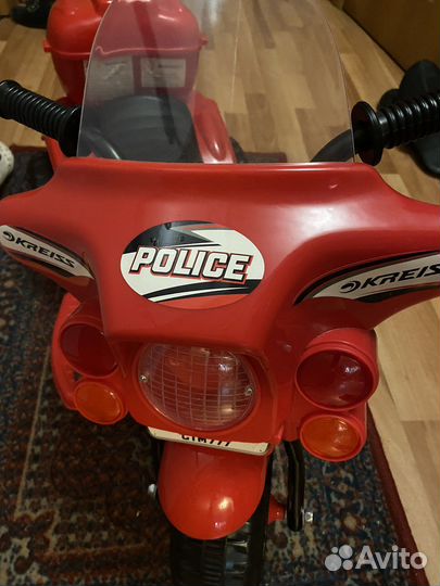 Детский мотоцикл на аккумуляторе новый