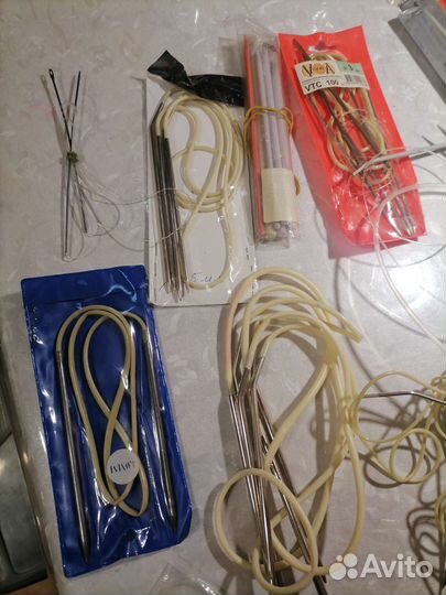 Спицы, крючки для вязания