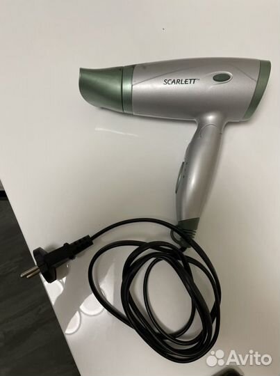 Фен Skarlet складной и плойка