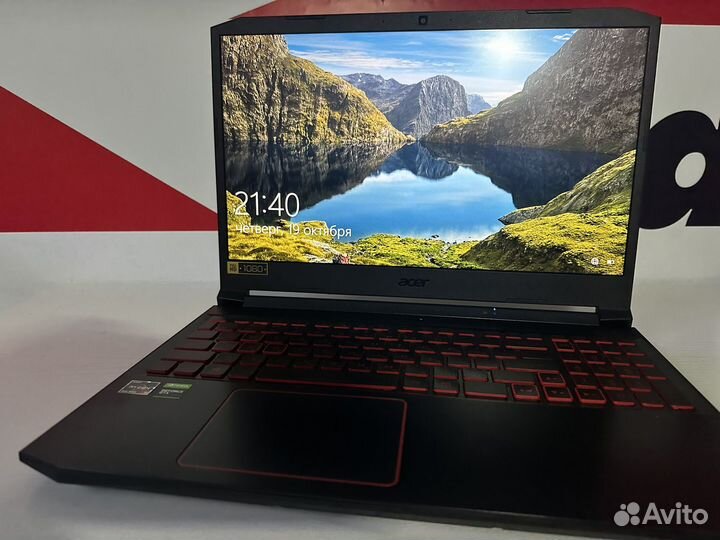 Игровой ноутбук Ryzen 5 4600/ GTX 1650Ti/ 8GB озу