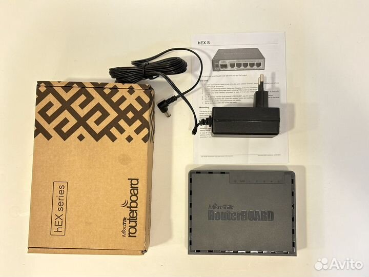 Маршрутизатор MikroTik hEX S RB760iGS + SFP-T