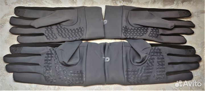 Перчатки The Nort Face рефлекторные TNF Флис Зима