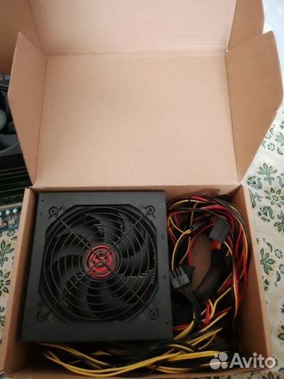 Блок питания ginzzu 600w