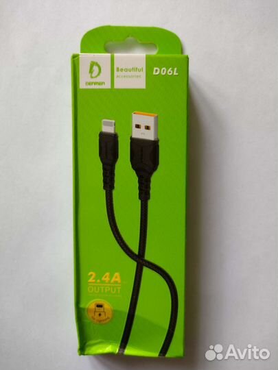 Кабели USB micro, Type-C, iPhone