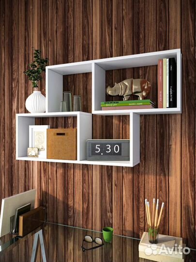 Полка настенная / навесная / для книг