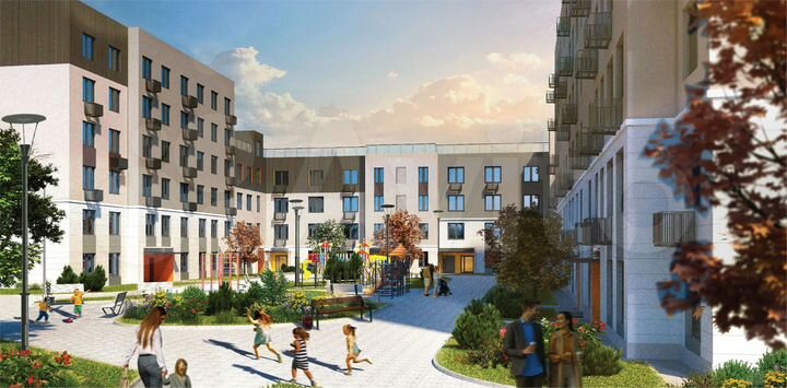 3-к. квартира, 52,5 м², 1/5 эт.