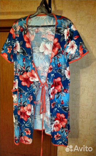 Летнее платье сарафан и халаты