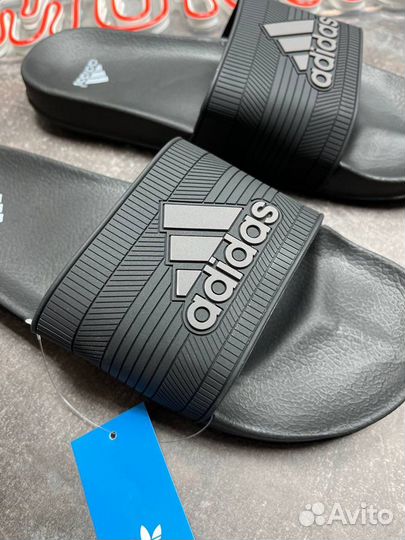 Мужские черные Шлепки/сланцы adidas 41/42/43/44/45