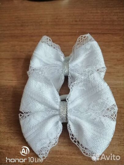 Резинки для волос ручной работы(бантики)