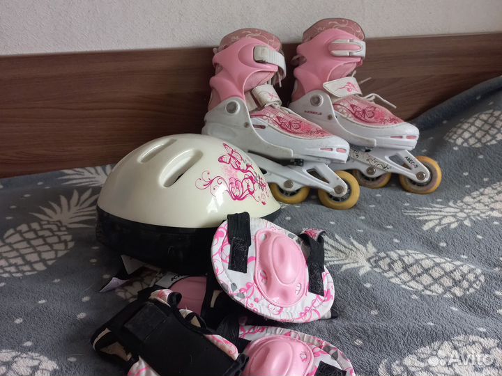 Детские ролики и защита