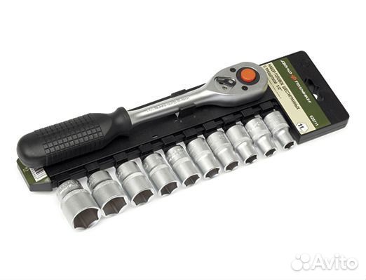 Набор головок с трещоткой 1/2 11 пр. 620711