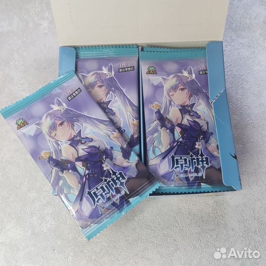 Коллекционные карточки Genshin Impact