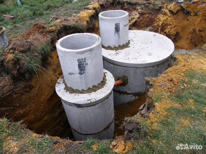Септики из жби колец 5 куб.м