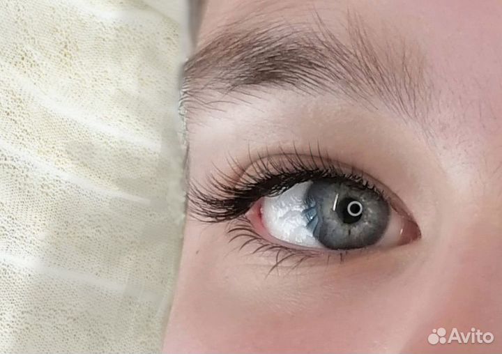 Наращивание ресниц модель