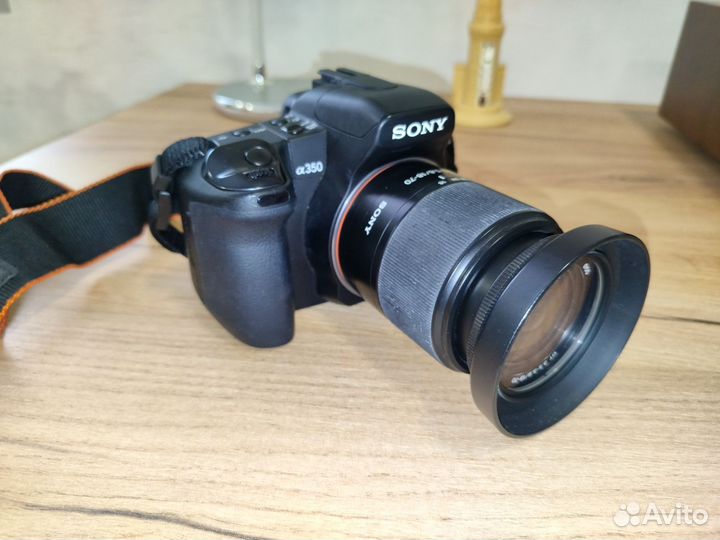 Зеркальный фотоаппарат sony alpha 350