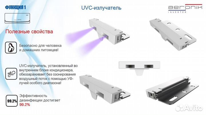 Кондиционер 7 инвертор+ бесплатная установка