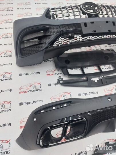 Обвес GLE 63s Black на Mercedes GLE-Class V167