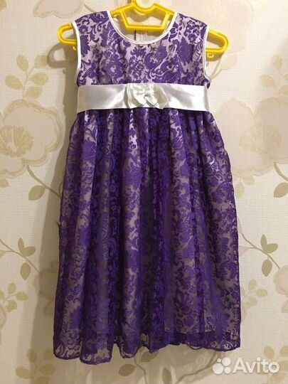 Платье праздничное для девочки 2-4 года