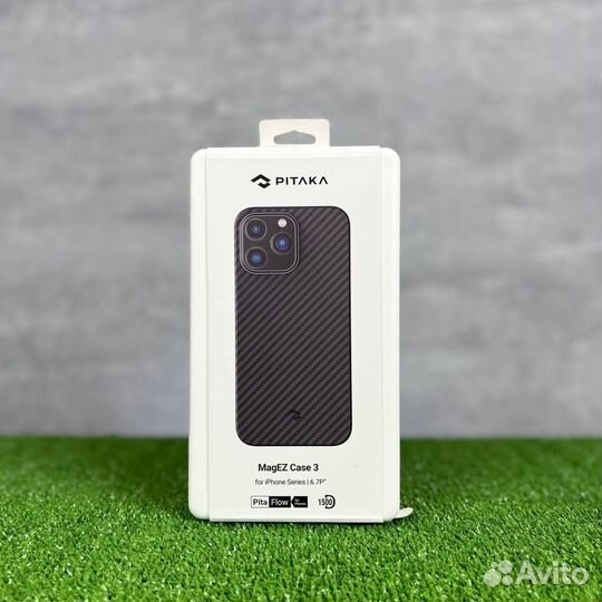 Pitaka iPhone 14 Pro / 14 Pro Max Черный - 1500D