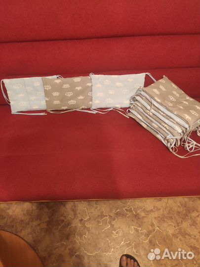 Бортики в детскую кроватку