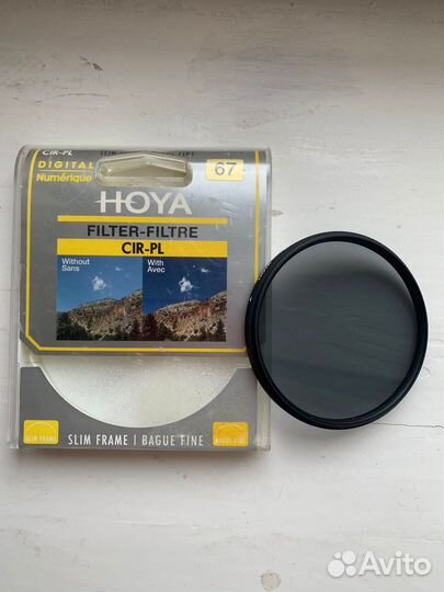 Продам поляризационный фильтр hoya