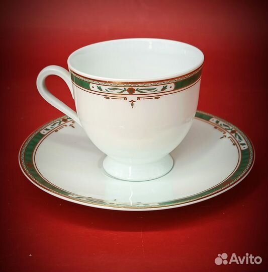 Предметы сервиза Зелёные Фризы Medard DE Noblat