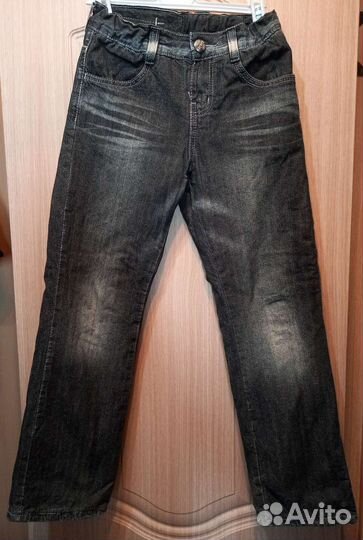 Джинсы утепленные для мальчика