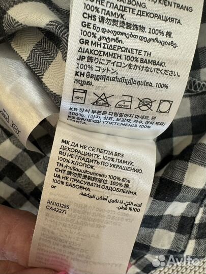 Платье H&M на девочку 80 размер