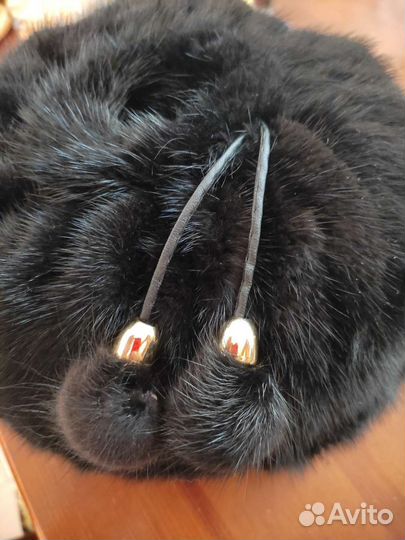 Шапка норковая женская