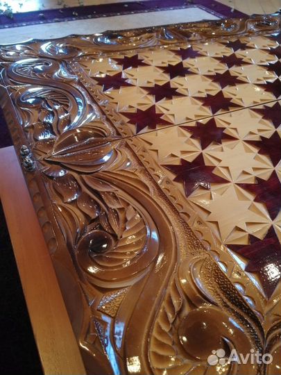 Шахматы резные ручной работы