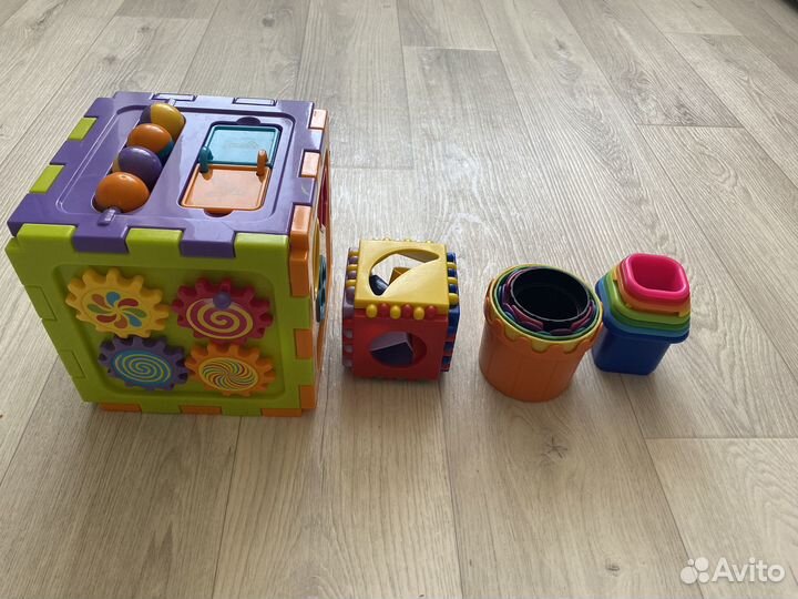 Развивающий кубик, игрушки