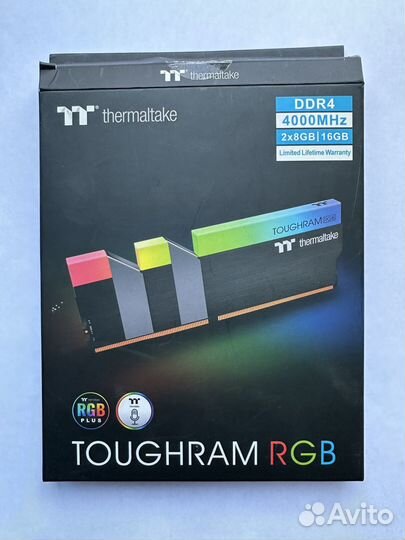 Thermaltake DDR4 4000 мгц 16Gb CL19