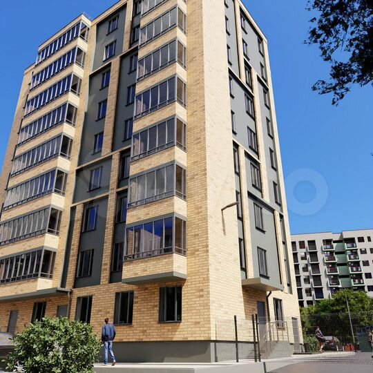 3-к. квартира, 53,6 м², 3/9 эт.