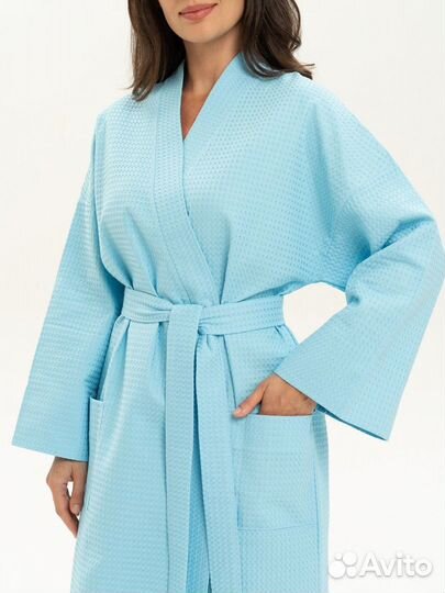 Халат банный вафельный Артикул 1712 - 1709