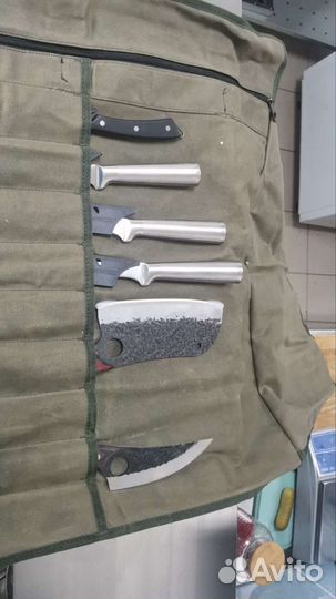 Набор ножей в скрутке