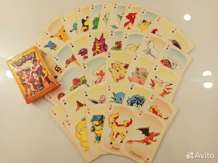 Игральные карты pokemon