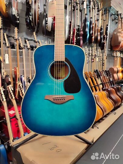 Гитара акустическая Yamaha FG820 Sunset Blue