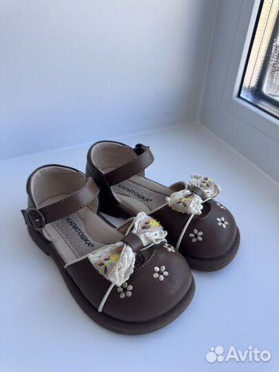 Туфли для девочки Капитошка 25 размер